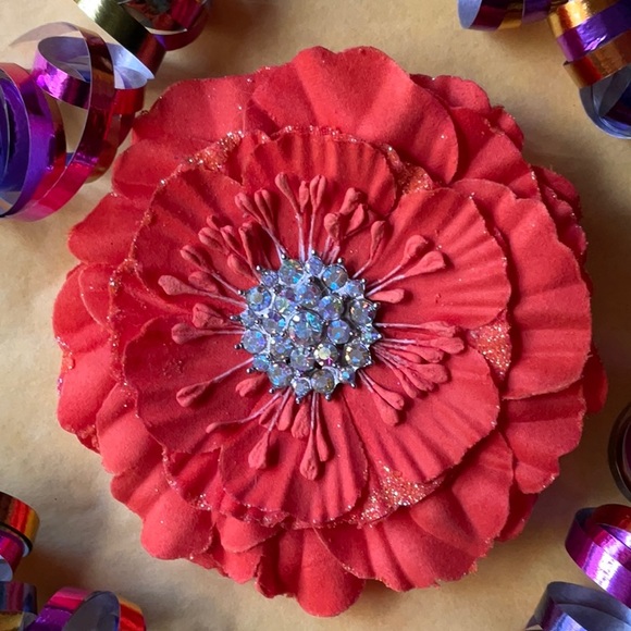 🔶TIEKS ORANGE FLOWER 🔶 NWOT 🔶 - Picture 6 of 16